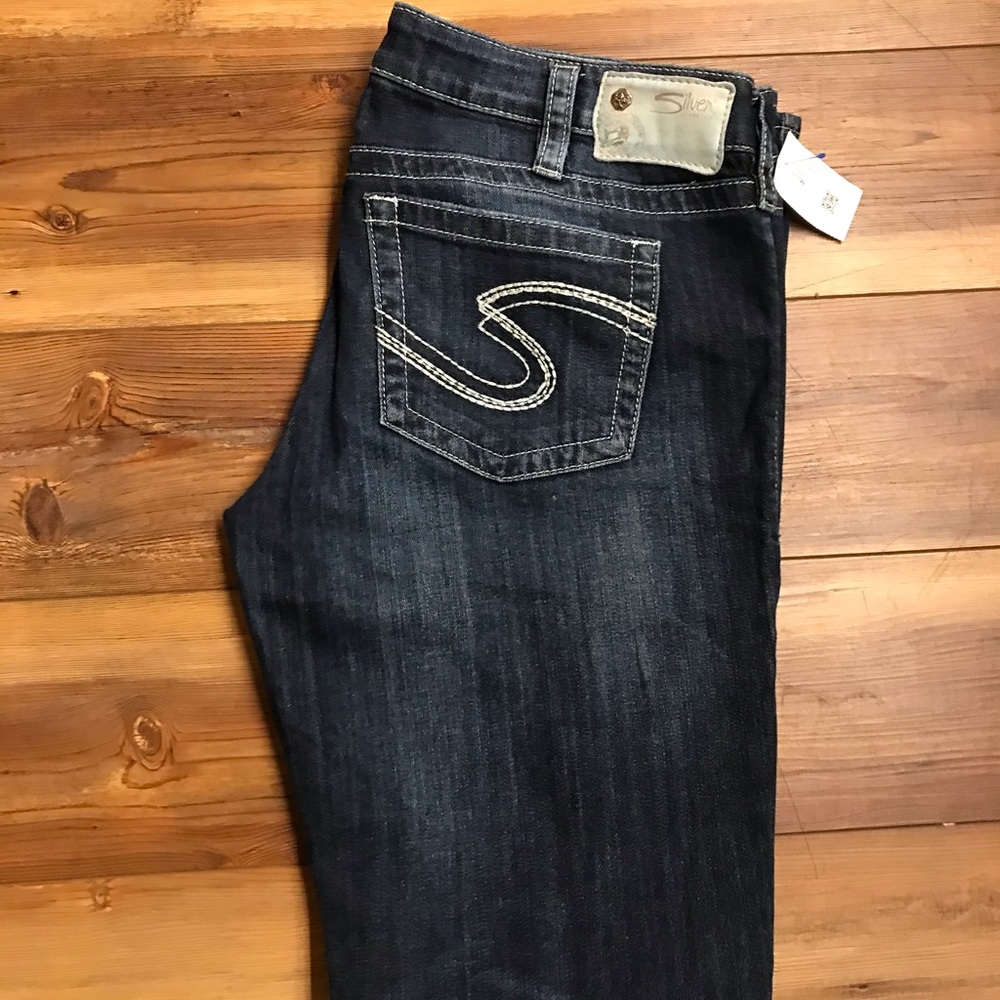 Silver jeans